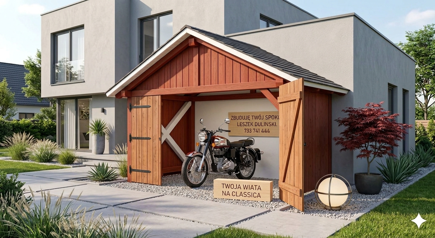 Wiata na motocykl